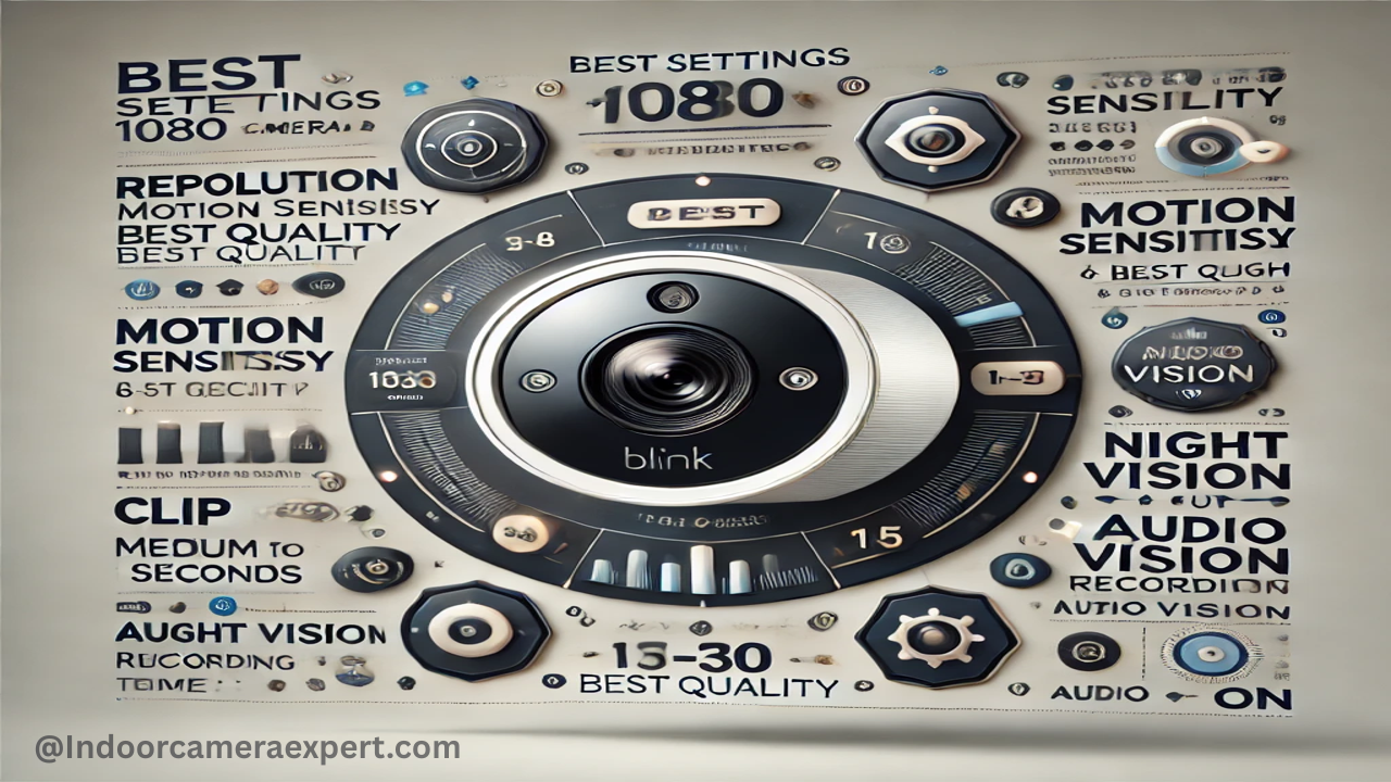 Best Settings for Blink Camera