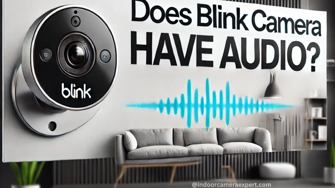 Does Blink Camera Have Audio?